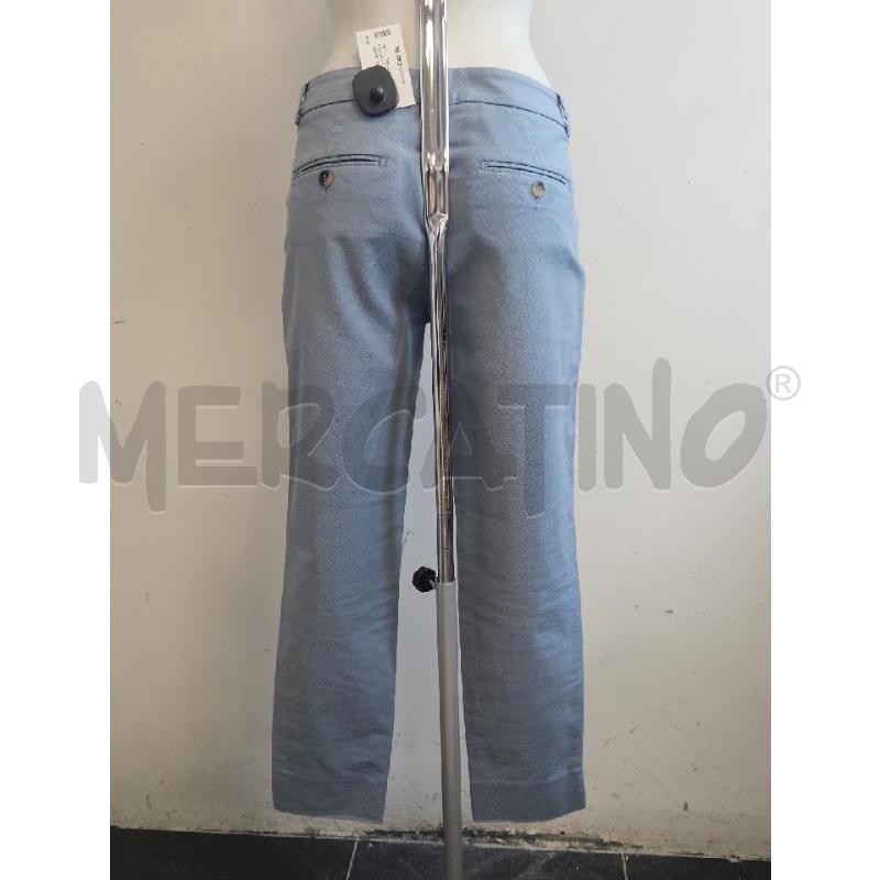 PANTALONE D  CAPPELLINI AZZURRI NIDO D APE  | Mercatino dell'Usato Verona fiera 3