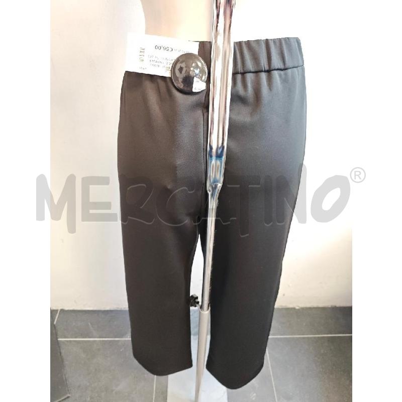 PANTALONE D  MARINA RINALDI ELASTICO VITA NERO  | Mercatino dell'Usato Verona fiera 2