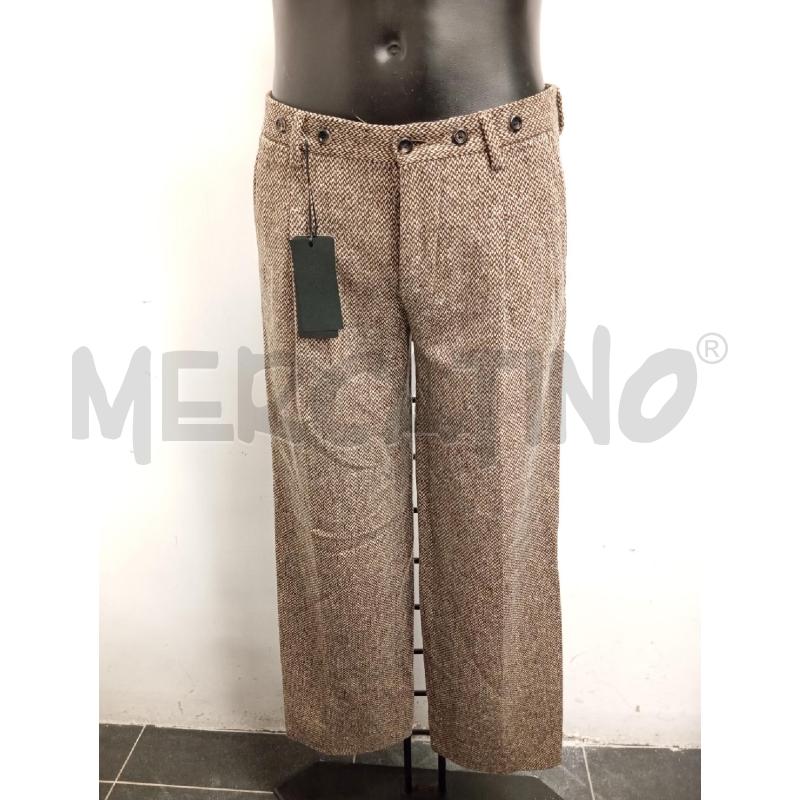 PANTALONE UOMO DOLCE &GABBANA SPIGATO MARRONE | Mercatino dell'Usato Verona fiera 1