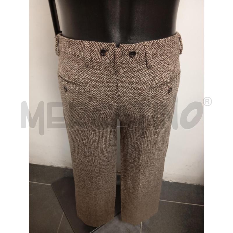 PANTALONE UOMO DOLCE &GABBANA SPIGATO MARRONE | Mercatino dell'Usato Verona fiera 2
