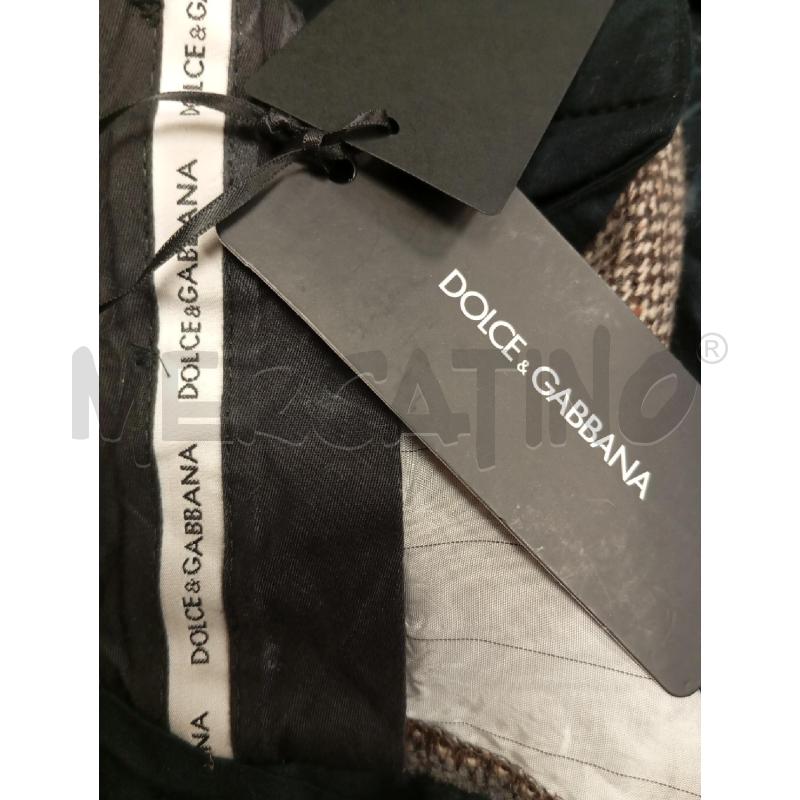 PANTALONE UOMO DOLCE &GABBANA SPIGATO MARRONE | Mercatino dell'Usato Verona fiera 3