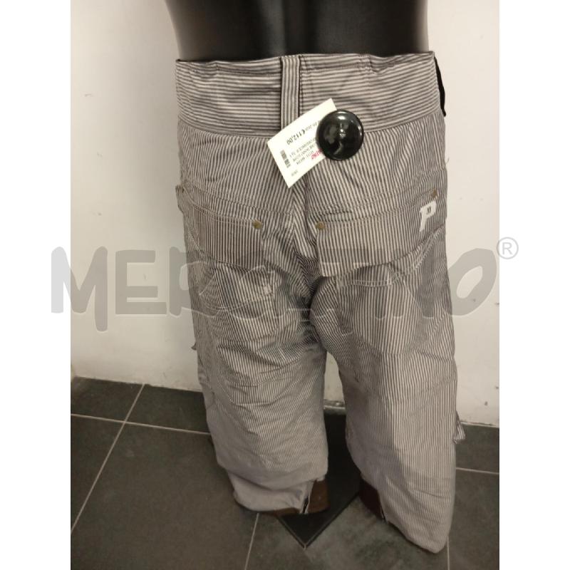 PANTALONE UOMO SCI PEAK PERFORMANCE RIGHE GRI MARRONE | Mercatino dell'Usato Verona fiera 3