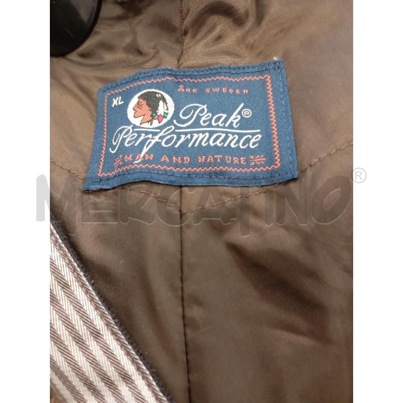 PANTALONE UOMO SCI PEAK PERFORMANCE RIGHE GRI MARRONE | Mercatino dell'Usato Verona fiera 4