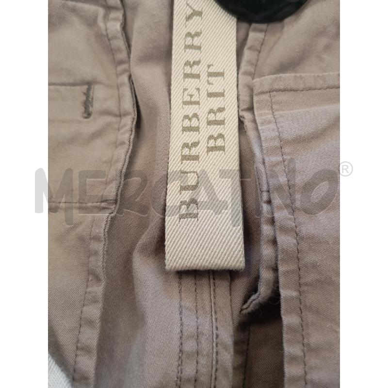 PANTALONE U BURBERRY NOCCIOLA CHINOS  | Mercatino dell'Usato Verona fiera 3