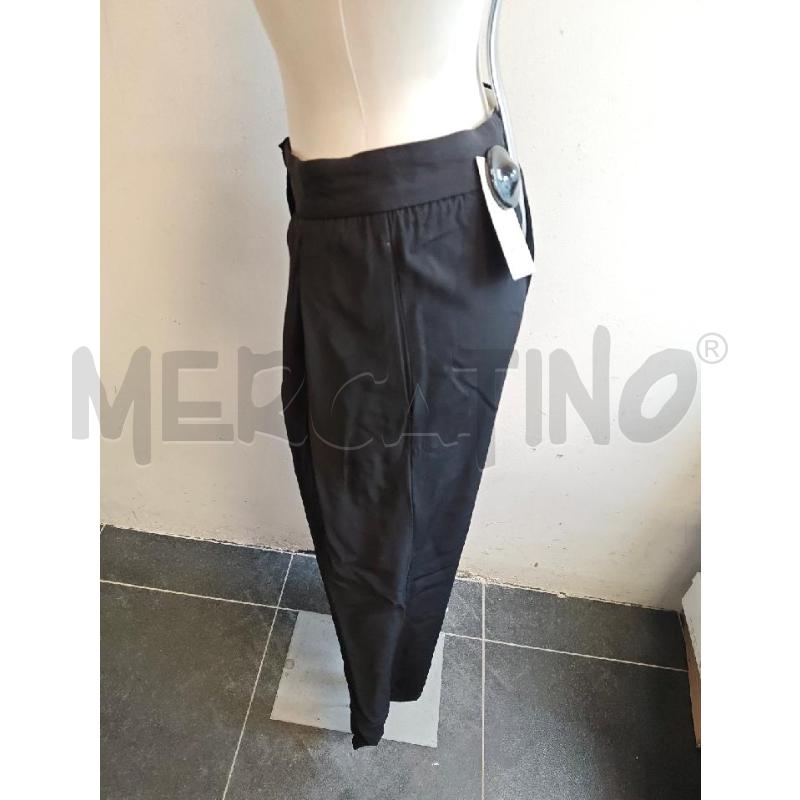 PANTALONE U FORTE FORTE NERO PINCES  | Mercatino dell'Usato Verona fiera 2