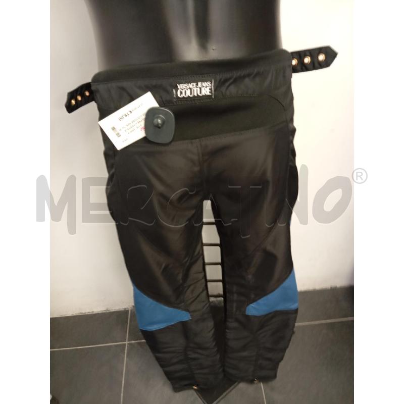 PANTALONE U VERSACE JEANS COUTURE NERO AZZURRO  | Mercatino dell'Usato Verona fiera 3