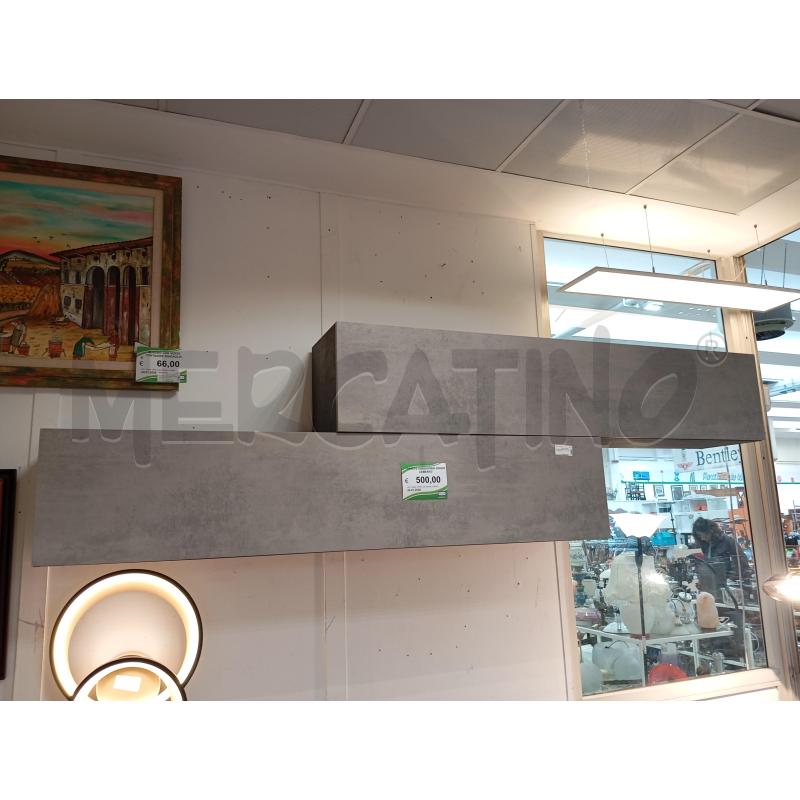 PARETE SOGGIORNO GRIGIO CEMENTO | Mercatino dell'Usato Verona fiera 3