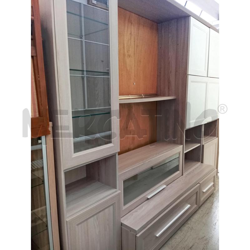 PARETE SOGGIORNO STILE CLASSICO BIANCO/CREMA | Mercatino dell'Usato Verona fiera 1