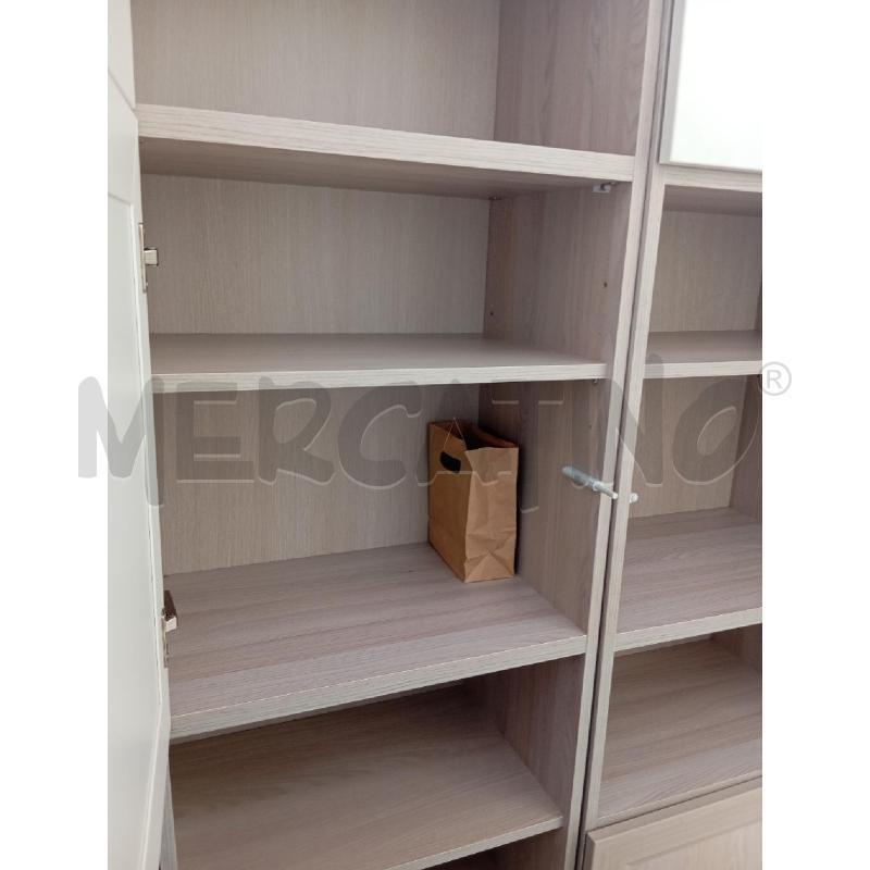 PARETE SOGGIORNO STILE CLASSICO BIANCO/CREMA | Mercatino dell'Usato Verona fiera 2