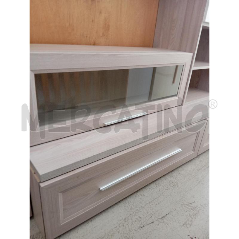 PARETE SOGGIORNO STILE CLASSICO BIANCO/CREMA | Mercatino dell'Usato Verona fiera 3