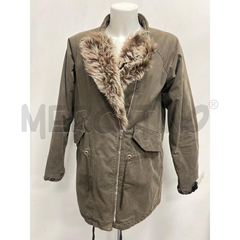 PARKA D LEMPELIUS VERDE BORDO PELO INTERNO  | Mercatino dell'Usato Verona fiera 1