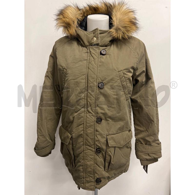 PARKA D MAISON SCOTCH VERDE PELO CAPPUCCIO  | Mercatino dell'Usato Verona fiera 1