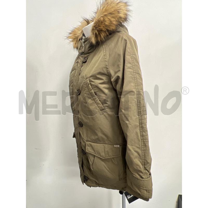 PARKA D MAISON SCOTCH VERDE PELO CAPPUCCIO  | Mercatino dell'Usato Verona fiera 2