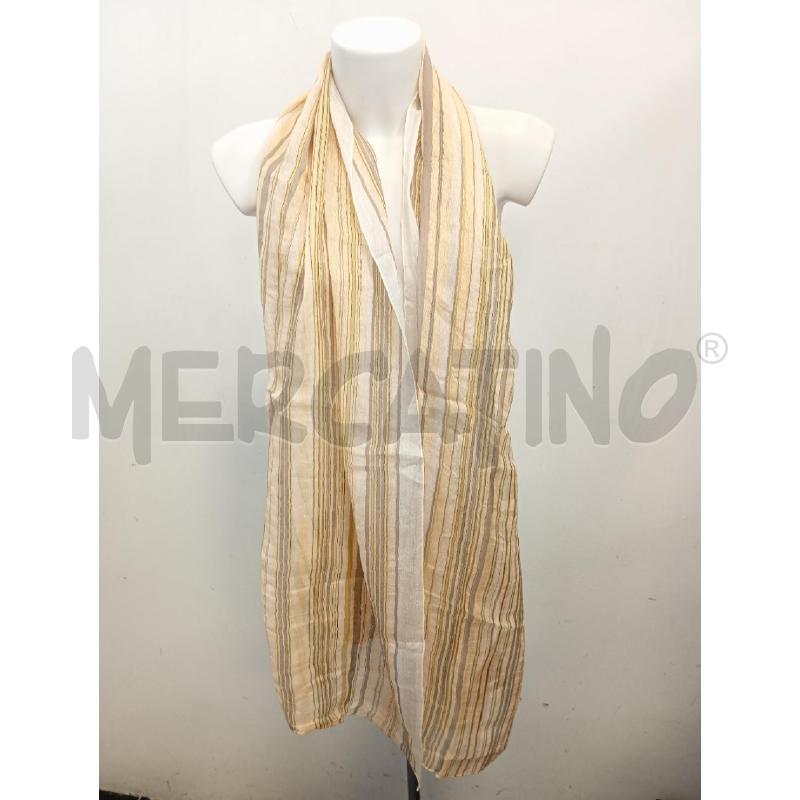 PASHMINA D MISSONI RIGHE GRI GIALLA BURRO  | Mercatino dell'Usato Verona fiera 1