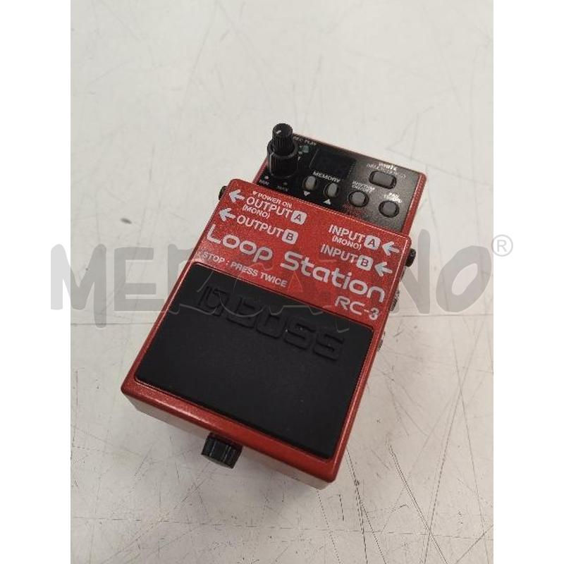 PEDALE LOOP STATION BOSS RC 3 OVERLAY ROSS | Mercatino dell'Usato Verona fiera 1