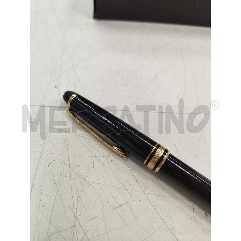 PENNA MONTBLANC MEISTERSTUCK PIX NERA DOR + SCATOLA ACC | Mercatino dell'Usato Verona fiera 2