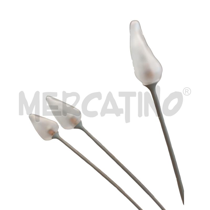 PIANTANA 8 LUCI PARALUME VETRO BOCCIOLO B/MET GRIGIO | Mercatino dell'Usato Verona fiera 2