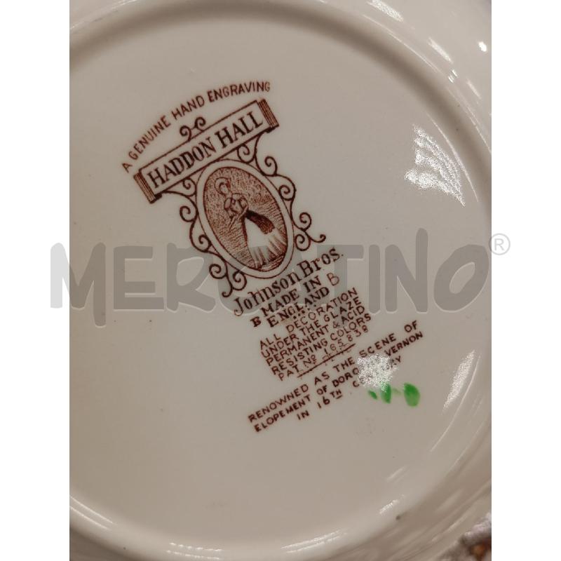 PIATTINI PZ.4+4+1 CER JOHNSON BROS HADDON HALL | Mercatino dell'Usato Verona fiera 4