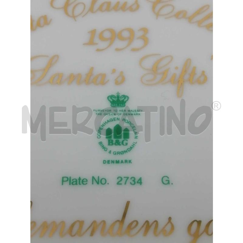 PIATTINO B&G 1993 SANTA CLAUS COLLECTION | Mercatino dell'Usato Verona fiera 4