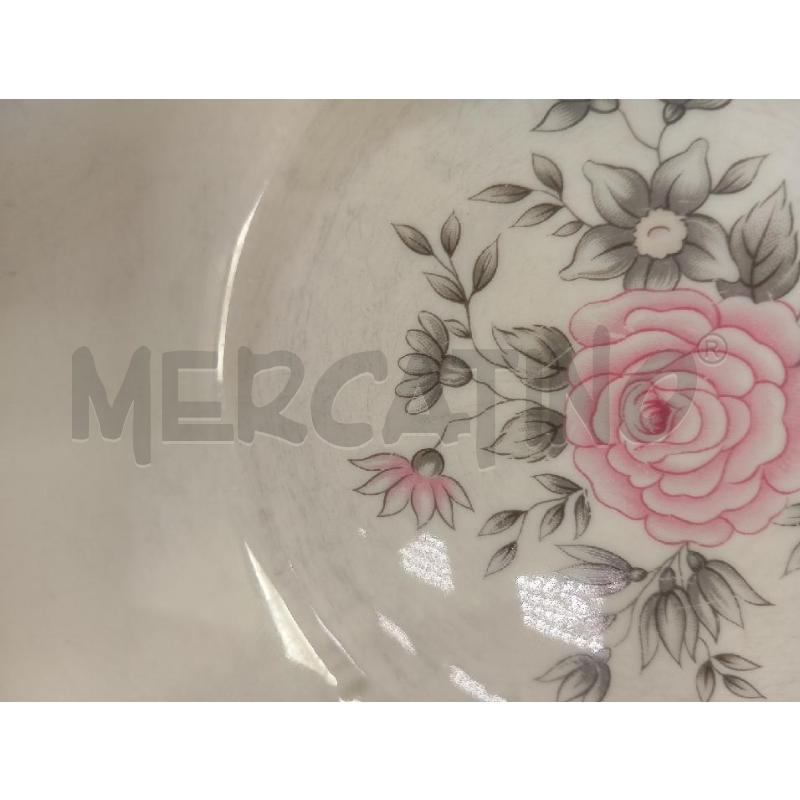 PIATTI PZ. 48+5 CR THOMAS FIORE ROSA | Mercatino dell'Usato Verona fiera 3