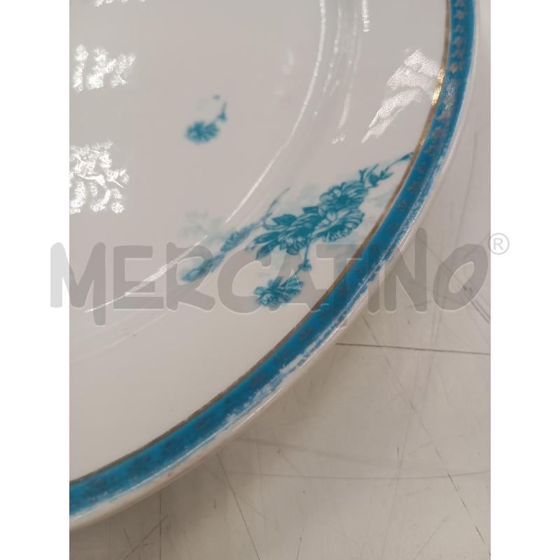 PIATTO CER GINORI AZZURRO DORATO FIORI 32.5 | Mercatino dell'Usato Verona fiera 3
