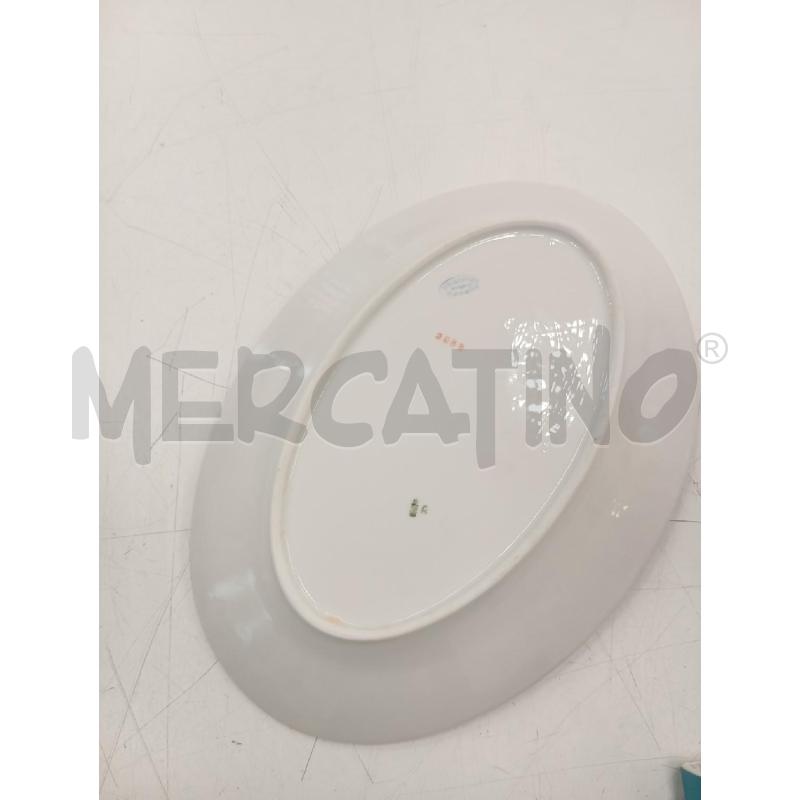 PIATTO CER GINORI AZZURRO DORATO FIORI 32.5 | Mercatino dell'Usato Verona fiera 4