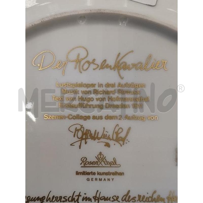 PIATTO CER ROSENTHAL DER ROSENKAVALIER | Mercatino dell'Usato Verona fiera 4