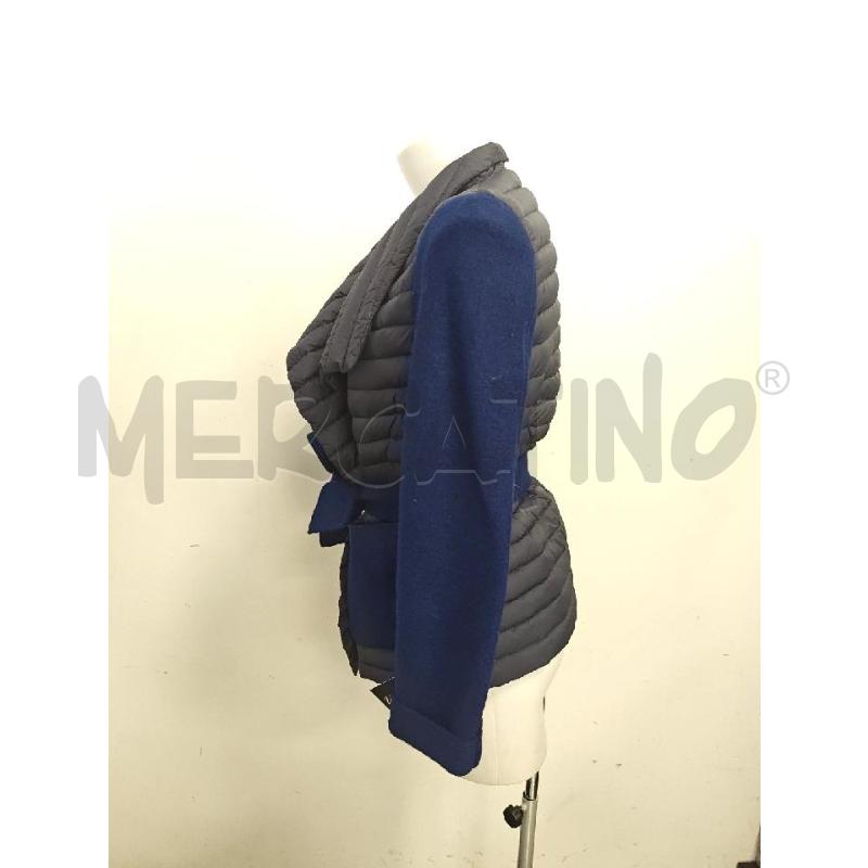 PIUMINO D ANNIE P MANICHE LANA COTTA BLU ELETTRICO | Mercatino dell'Usato Verona fiera 2