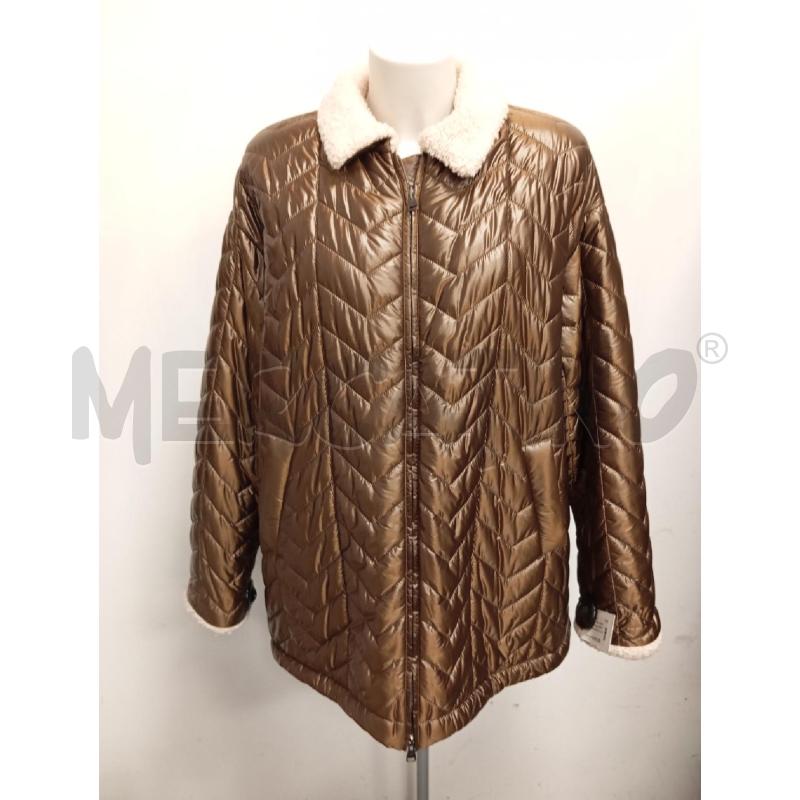 PIUMINO D FALCONERI MARRONE LUCIDO INT TEDDY | Mercatino dell'Usato Verona fiera 1