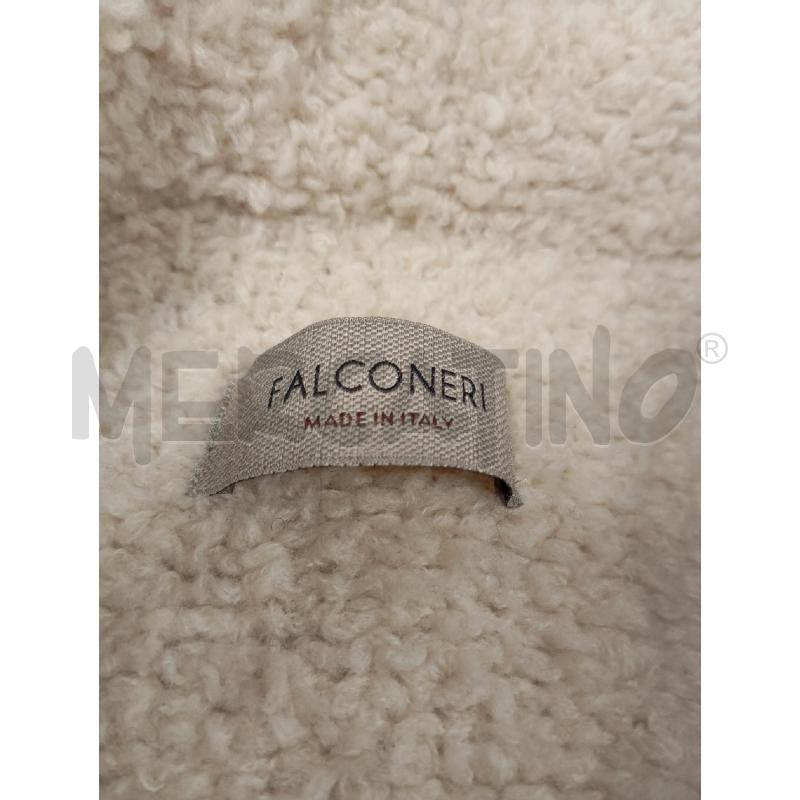 PIUMINO D FALCONERI MARRONE LUCIDO INT TEDDY | Mercatino dell'Usato Verona fiera 5