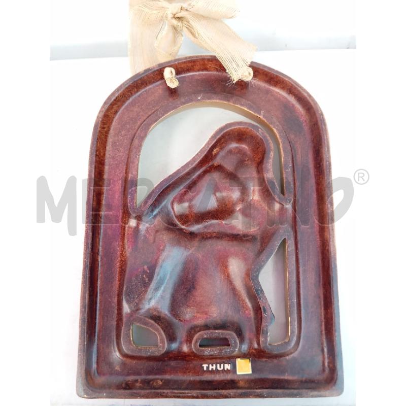 PLACCA THUN MADONNA BAMBINO  | Mercatino dell'Usato Verona fiera 2
