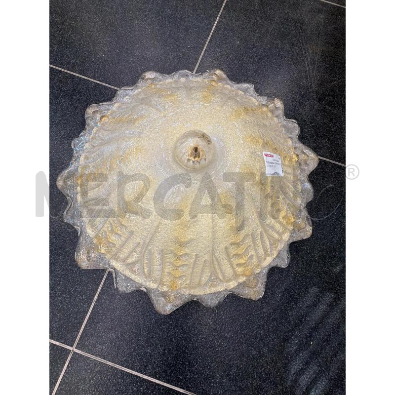 PLAFONIERA MURANO STELLA DOR 52 CM | Mercatino dell'Usato Verona fiera 1