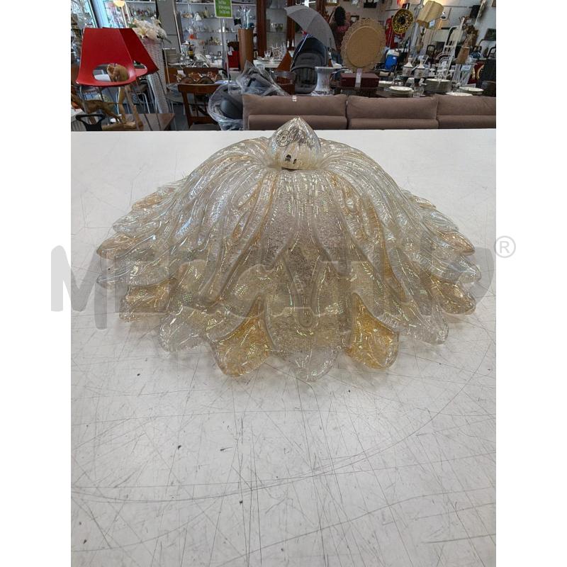 PLAFONIERA MURANO STELLA DOR DIAM 40 CM | Mercatino dell'Usato Verona fiera 1