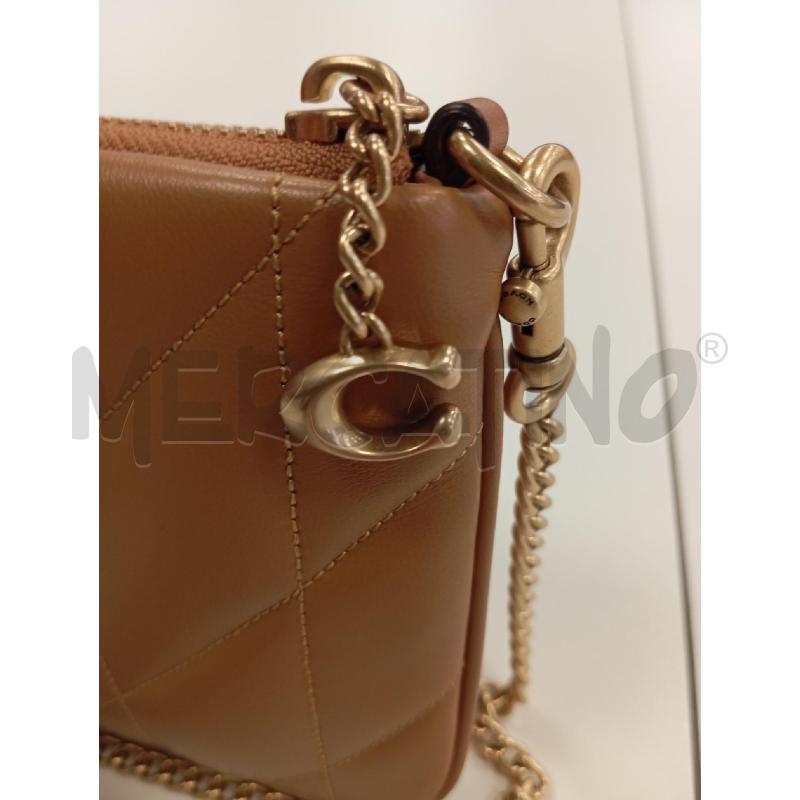 POCHETTE D COACH  MIELE A SPALLA E MANO  TRAPUNTATA   | Mercatino dell'Usato Verona fiera 2