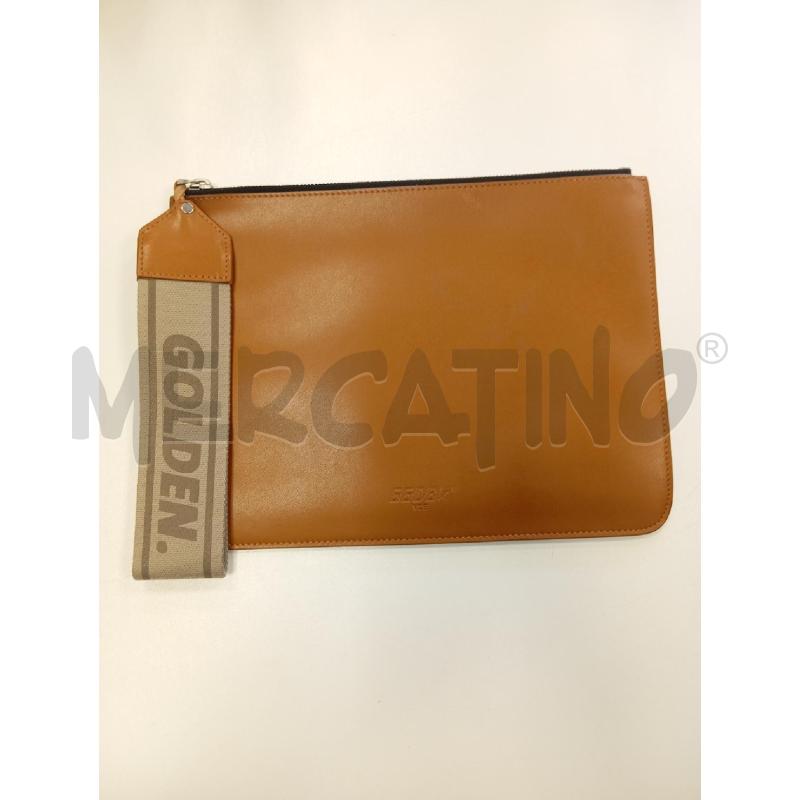 POCHETTE GOLDEN GOOSE MARRONE | Mercatino dell'Usato Verona fiera 1