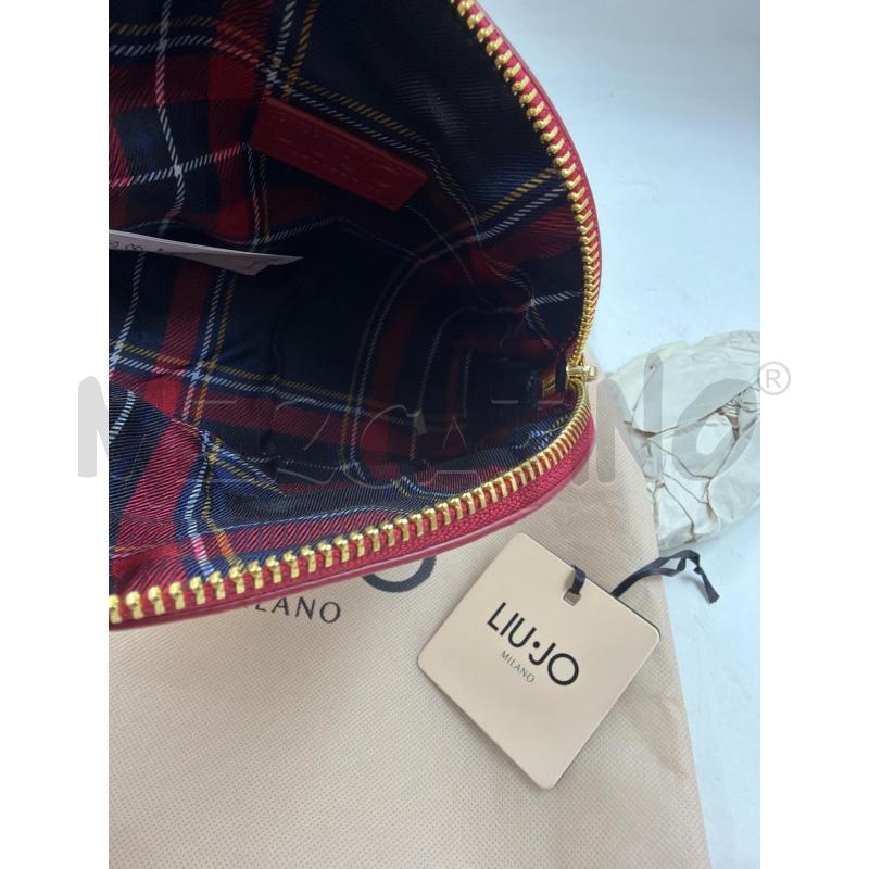 POCHETTE LIU JO SAFFIANO ROSSA | Mercatino dell'Usato Verona fiera 4
