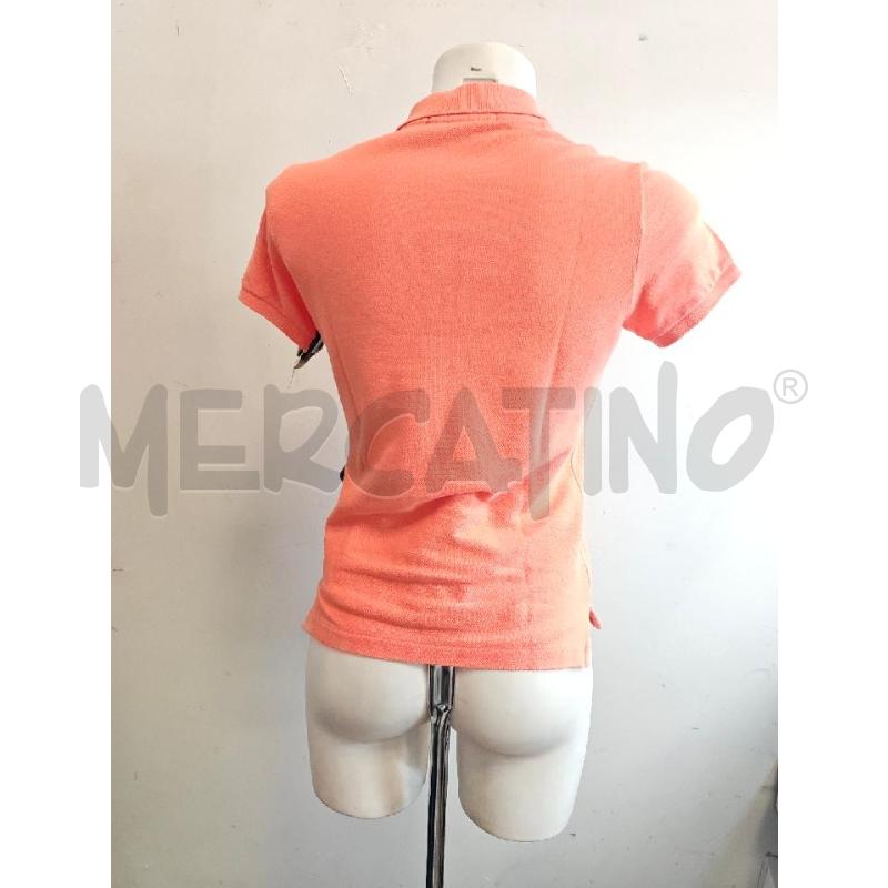 POLO D RALPH LAUREN ARANCIO LOGO GIALLO | Mercatino dell'Usato Verona fiera 3