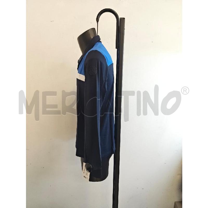 POLO U CHERVO IN FELPA AZZ BIA BLU  | Mercatino dell'Usato Verona fiera 2