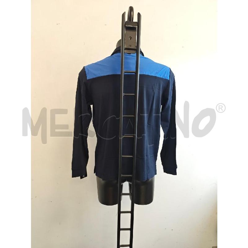 POLO U CHERVO IN FELPA AZZ BIA BLU  | Mercatino dell'Usato Verona fiera 3