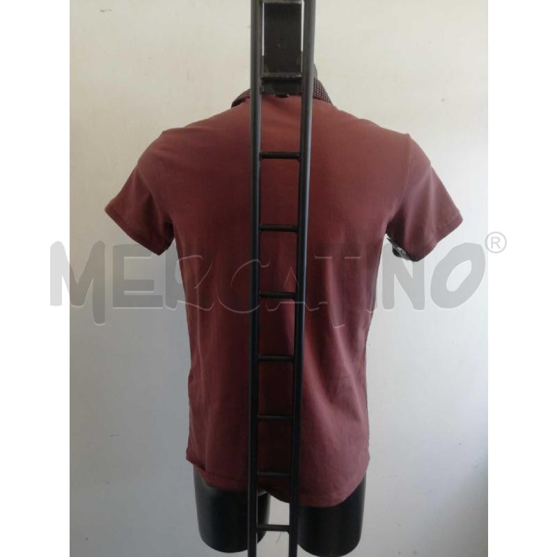 POLO U EMPORIO ARMANI MARRONE COLLETTO POIS BIA  | Mercatino dell'Usato Verona fiera 4