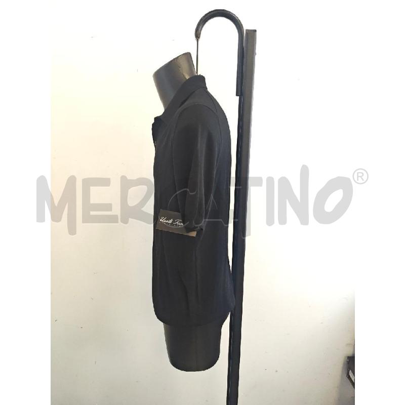 POLO U ROBERTO COLLINA NERA MAN CORTA | Mercatino dell'Usato Verona fiera 2