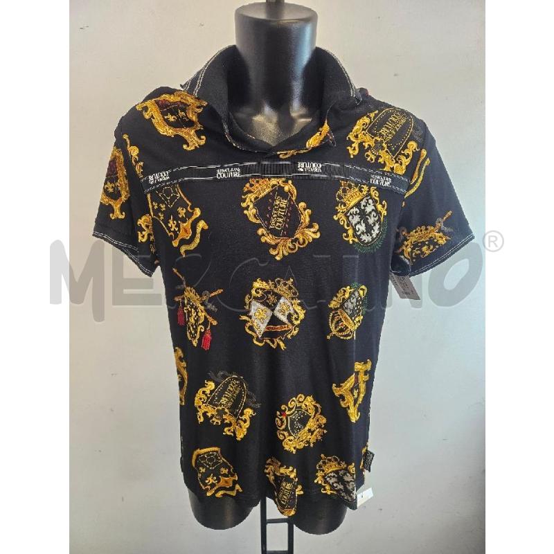 POLO U VERSACE JEANS COUTURE FSNTASIA  SCUDI NERA  | Mercatino dell'Usato Verona fiera 1