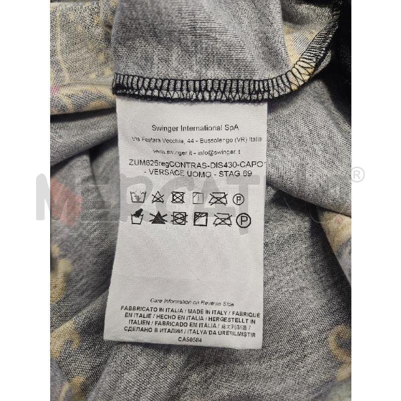 POLO U VERSACE JEANS COUTURE FSNTASIA  SCUDI NERA  | Mercatino dell'Usato Verona fiera 4