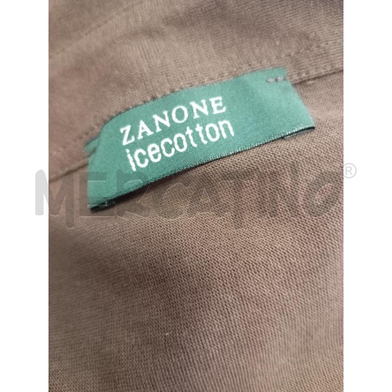 POLO U ZANONE ICE COTTON MARRONE  | Mercatino dell'Usato Verona fiera 4
