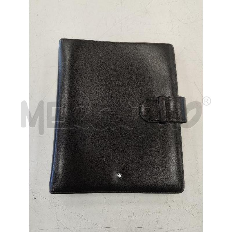 PORTADOCUMENTI MONTBLANC 19 X 24 PELLE NERA | Mercatino dell'Usato Verona fiera 1