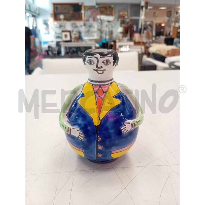PORTA CANDELA NINO PARRUCCA SIGNORE GRASSO | Mercatino dell'Usato Verona fiera 1