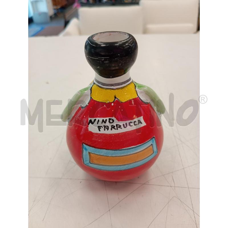 PORTA CANDELA NINO PARRUCCA SIGNORE GRASSO | Mercatino dell'Usato Verona fiera 2