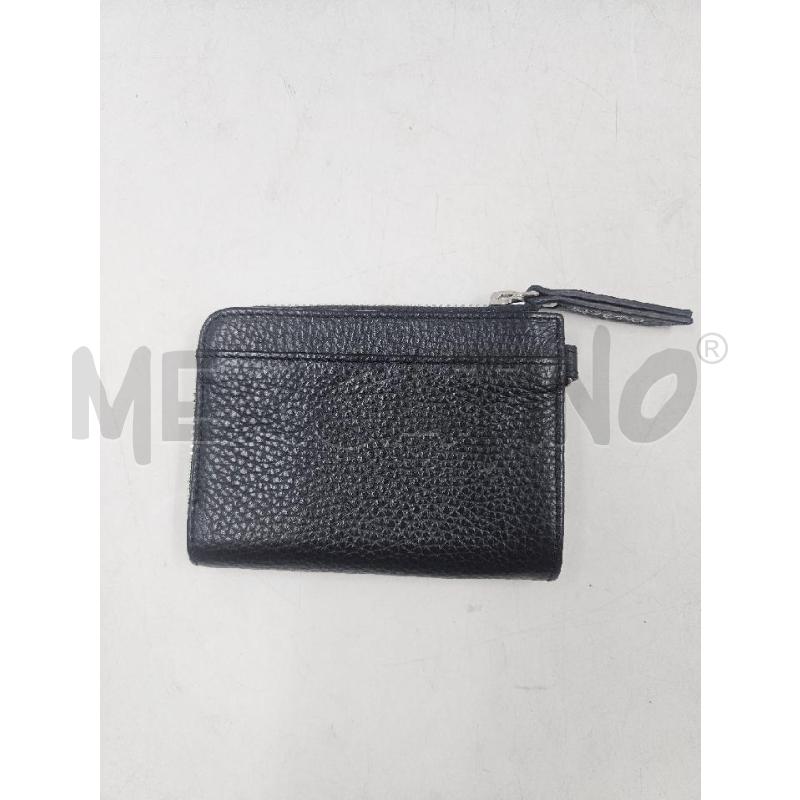 PORTA FOGLIO FABRIANO NERO VERA PELLE  | Mercatino dell'Usato Verona fiera 1