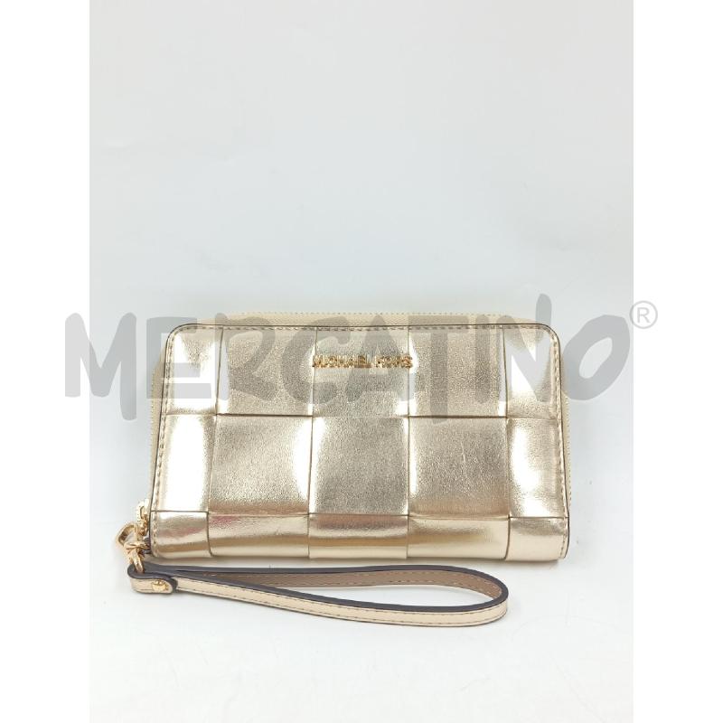 PORTA FOGLIO MICHAEL KORS DORATO QUADRI  | Mercatino dell'Usato Verona fiera 1