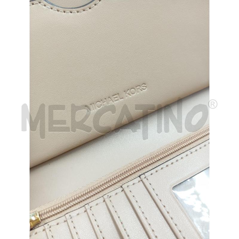 PORTA FOGLIO MICHAEL KORS DORATO QUADRI  | Mercatino dell'Usato Verona fiera 4